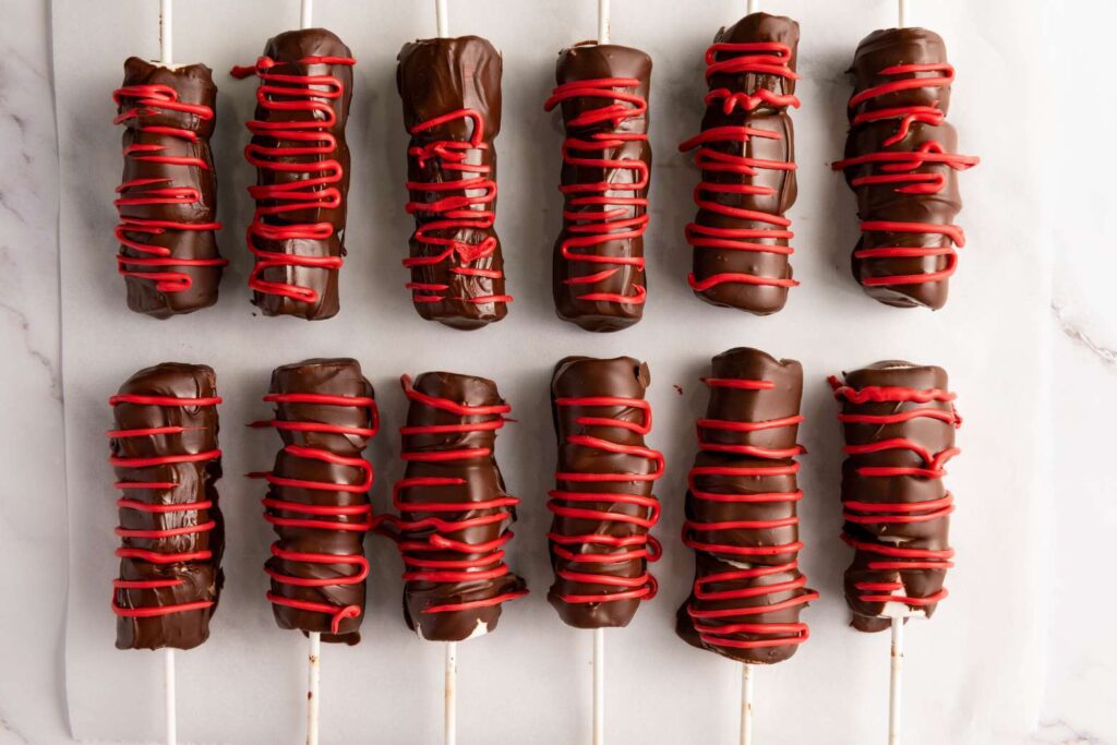 Valentines days marshmallows