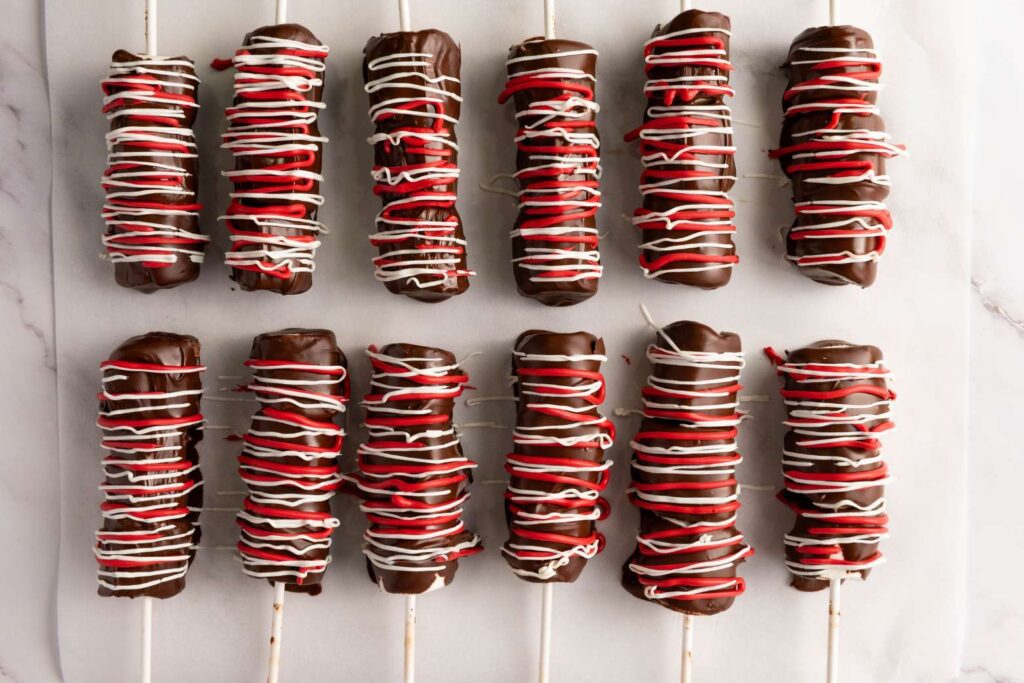 Valentines days marshmallows