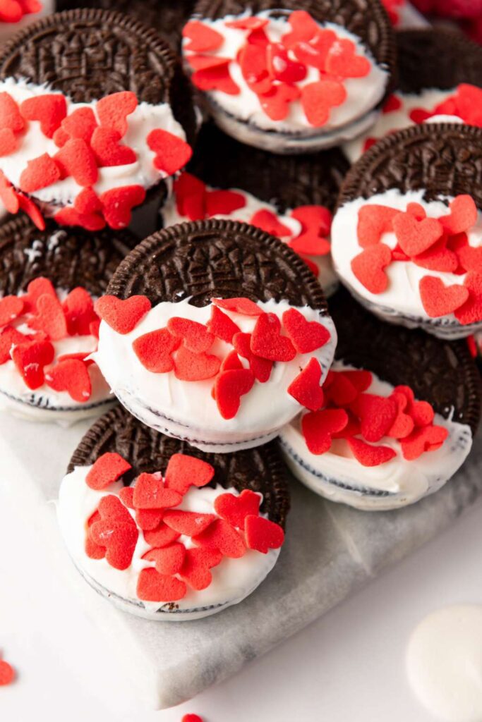 Valentines days oreos