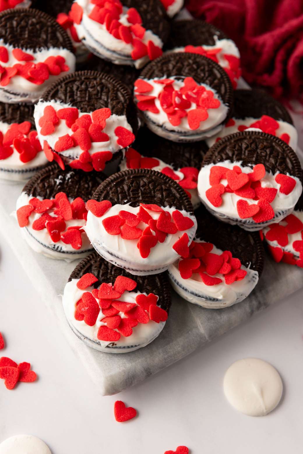 Valentines days oreos