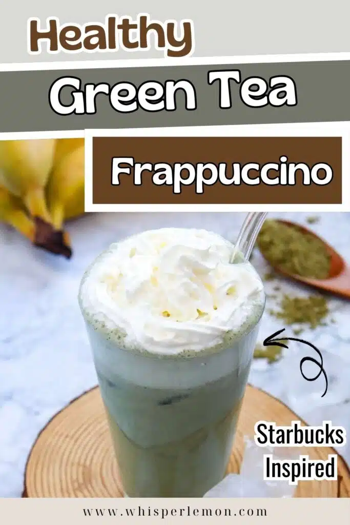 green tea frappuccino