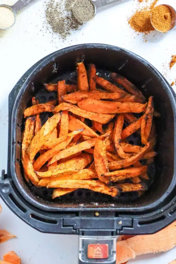 Air fryer sweet potato
