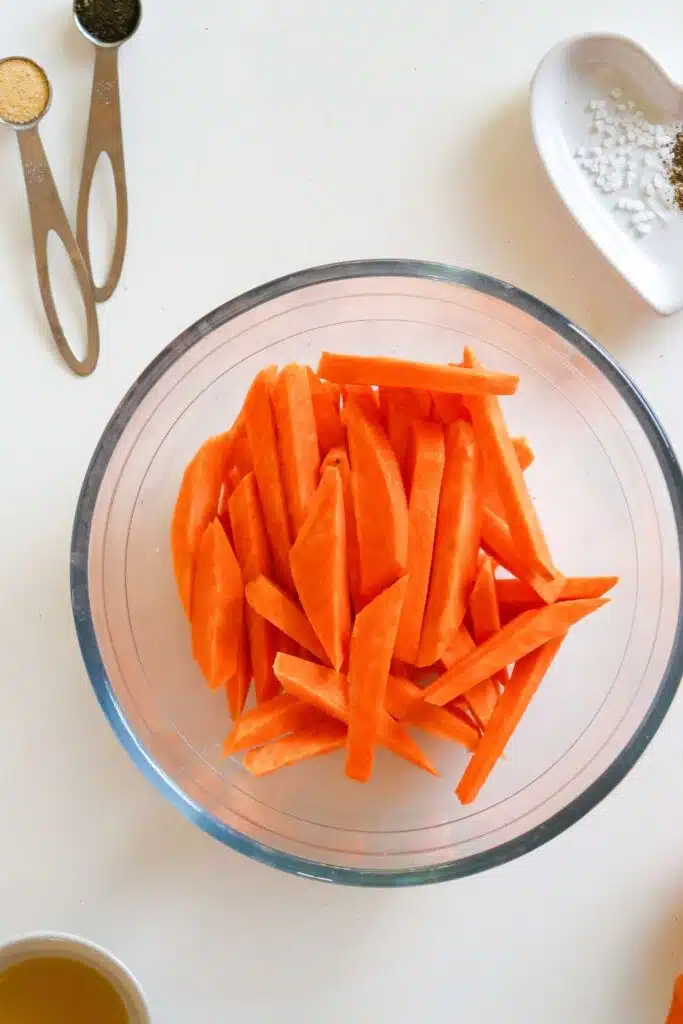 Air fryer sweet potato