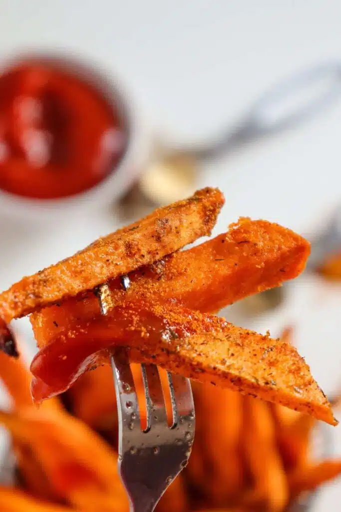 Air fryer sweet potato