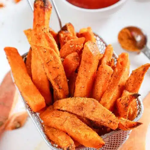 Air fryer sweet potato