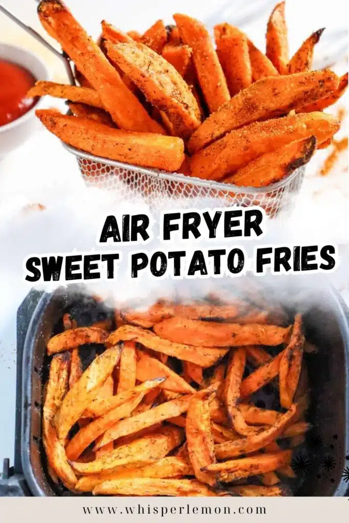 Air fryer sweet potato fries