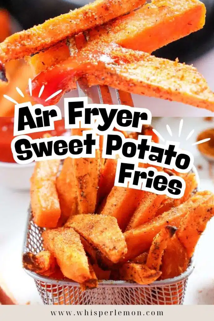 Air fryer sweet potato fries