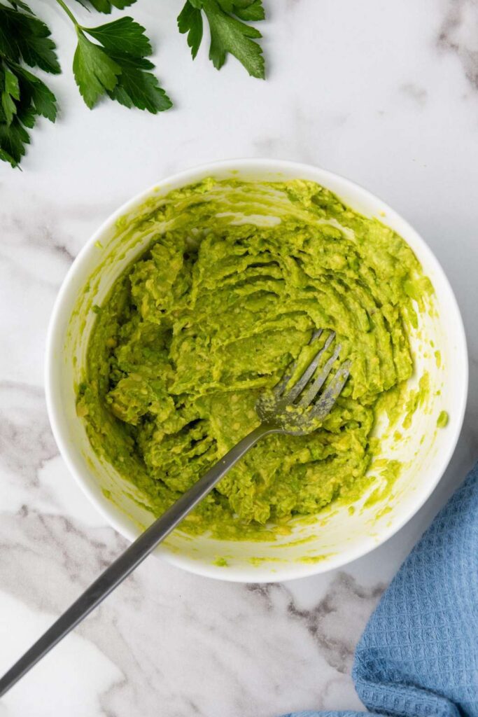 Avocado deviled eggs 
