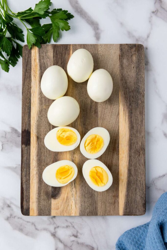 Avocado deviled eggs 
