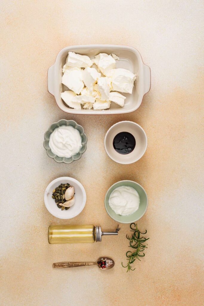Creamy Baked Goat Cheese dip 