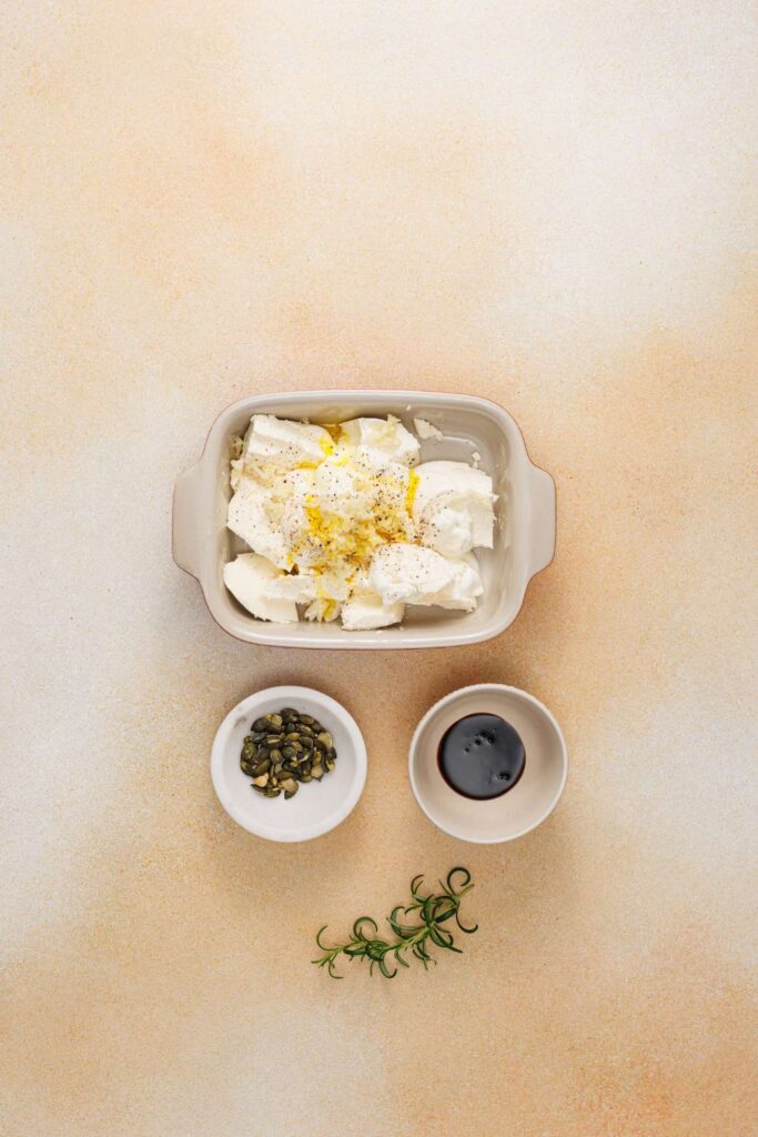 Creamy Baked Goat Cheese dip 
