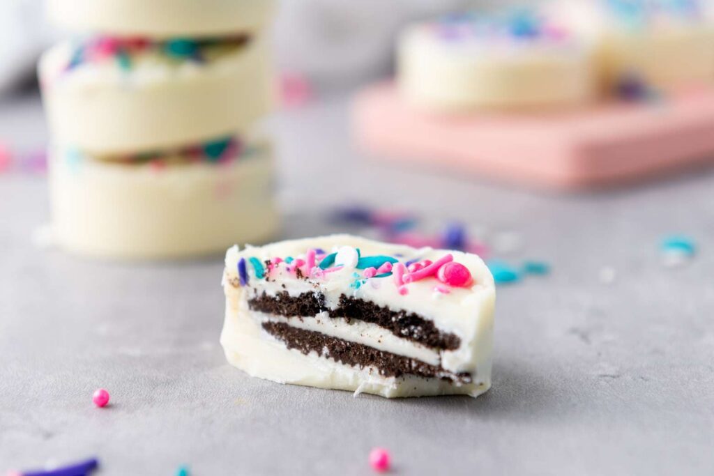 Chocolate covered oreos 