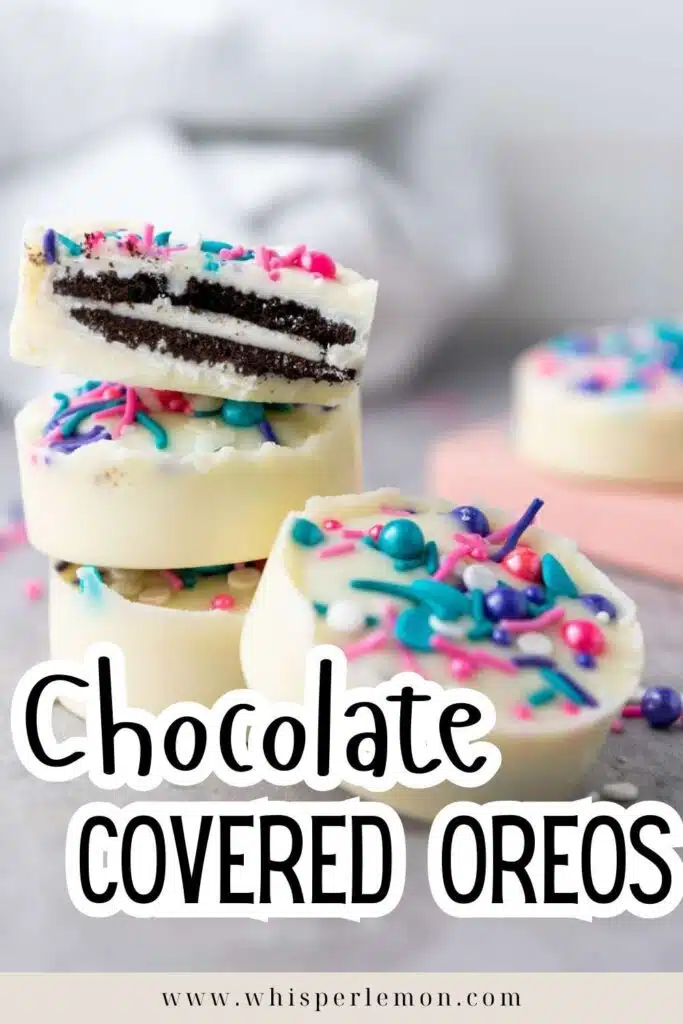 Chocolate covered oreos (3)
