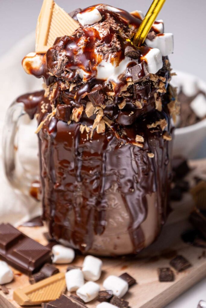 Chocolate freakshake