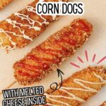 Crispy korean corn dogs