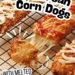 Crispy korean corn dogs