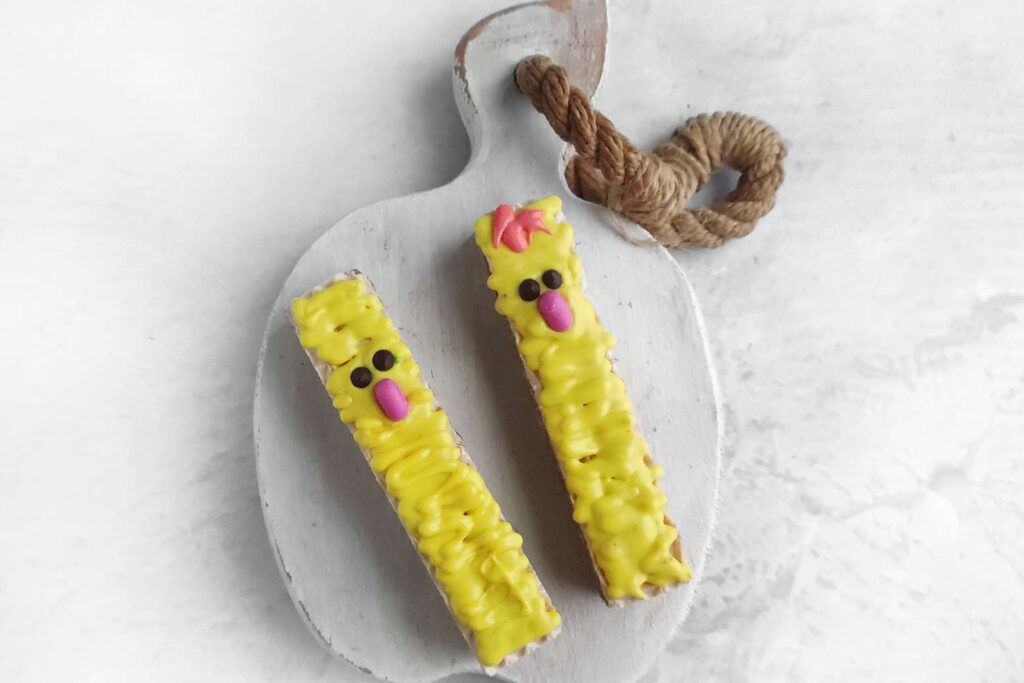 Easter chocolate bars