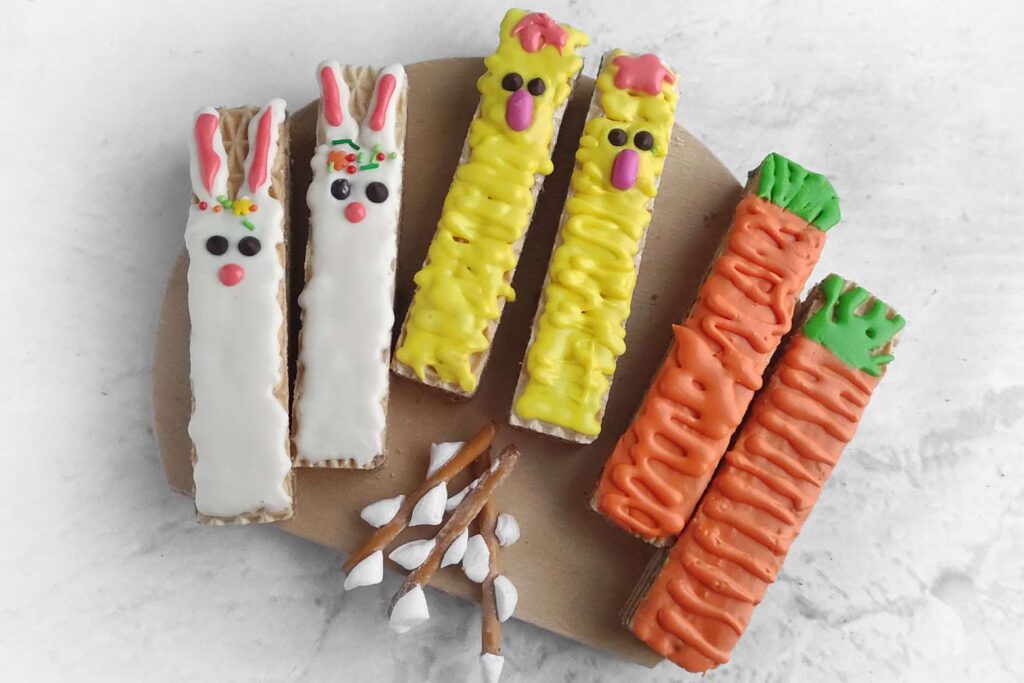 Easter chocolate bars