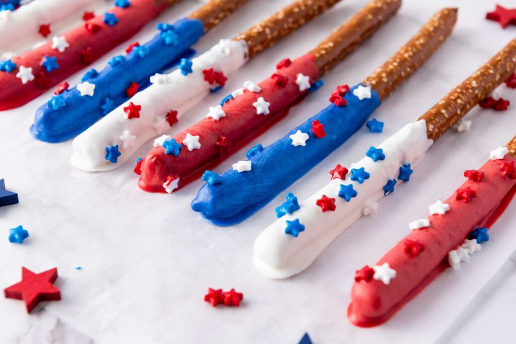 Firecracker pretzels 
