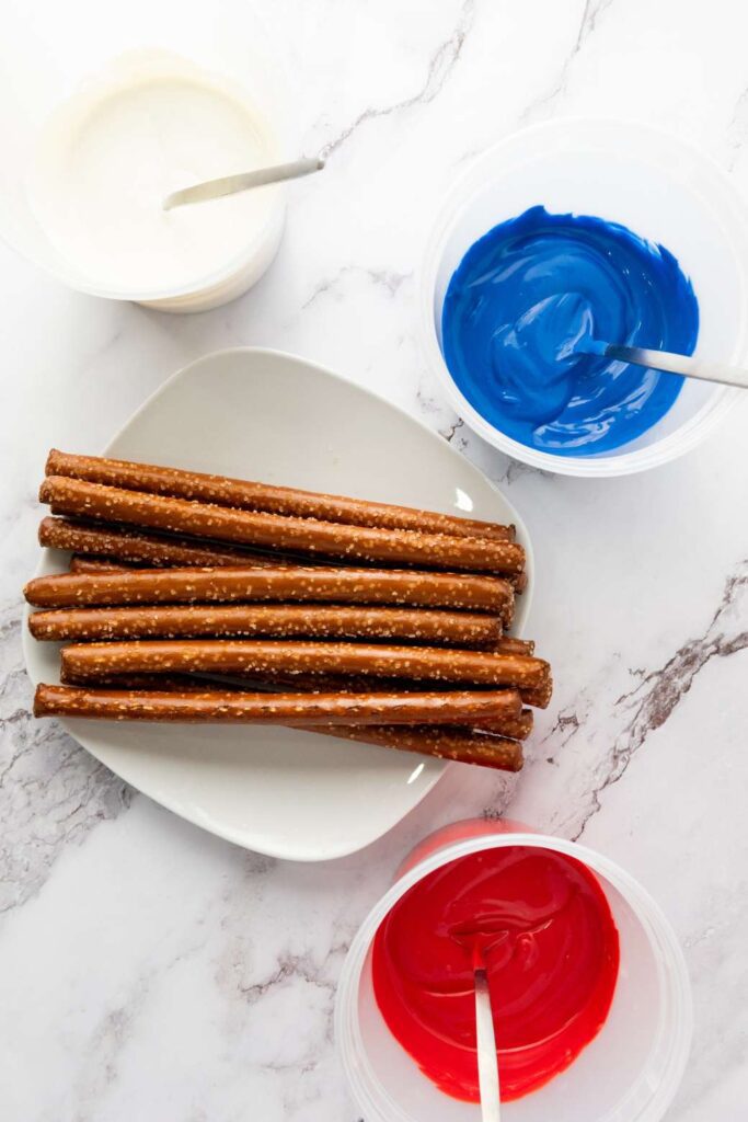 Firecracker pretzels 