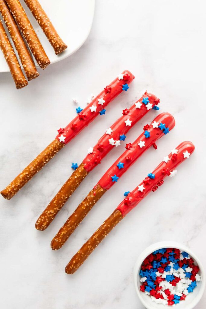Firecracker pretzels 