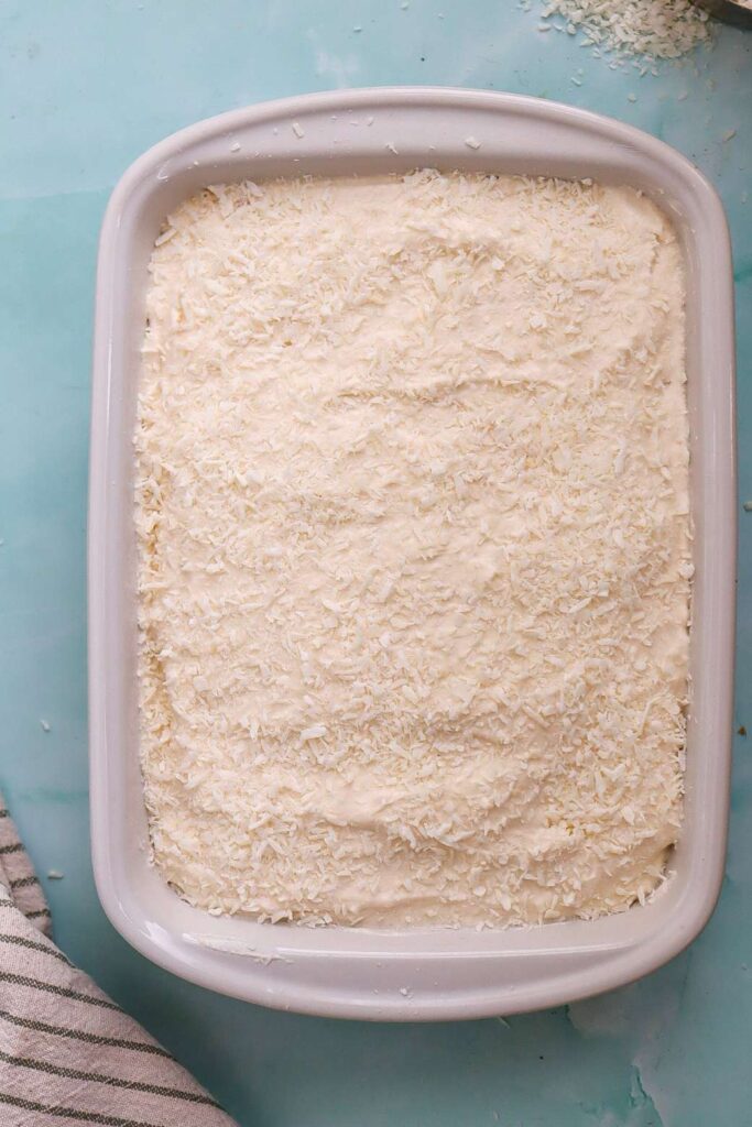 Fluffy coconut cake