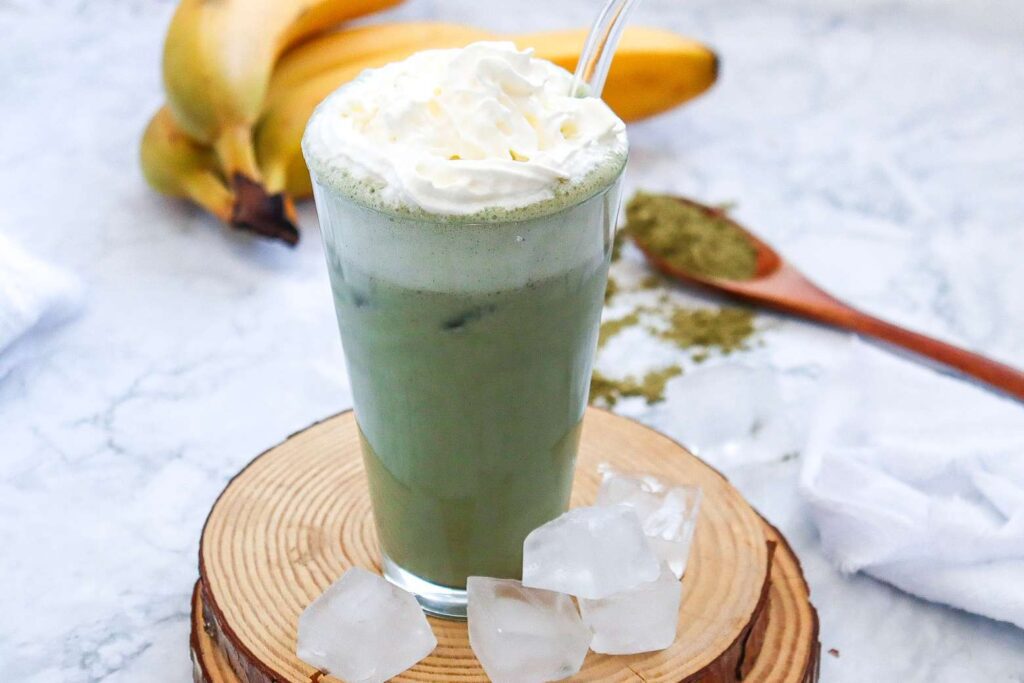 green tea frappuccino
