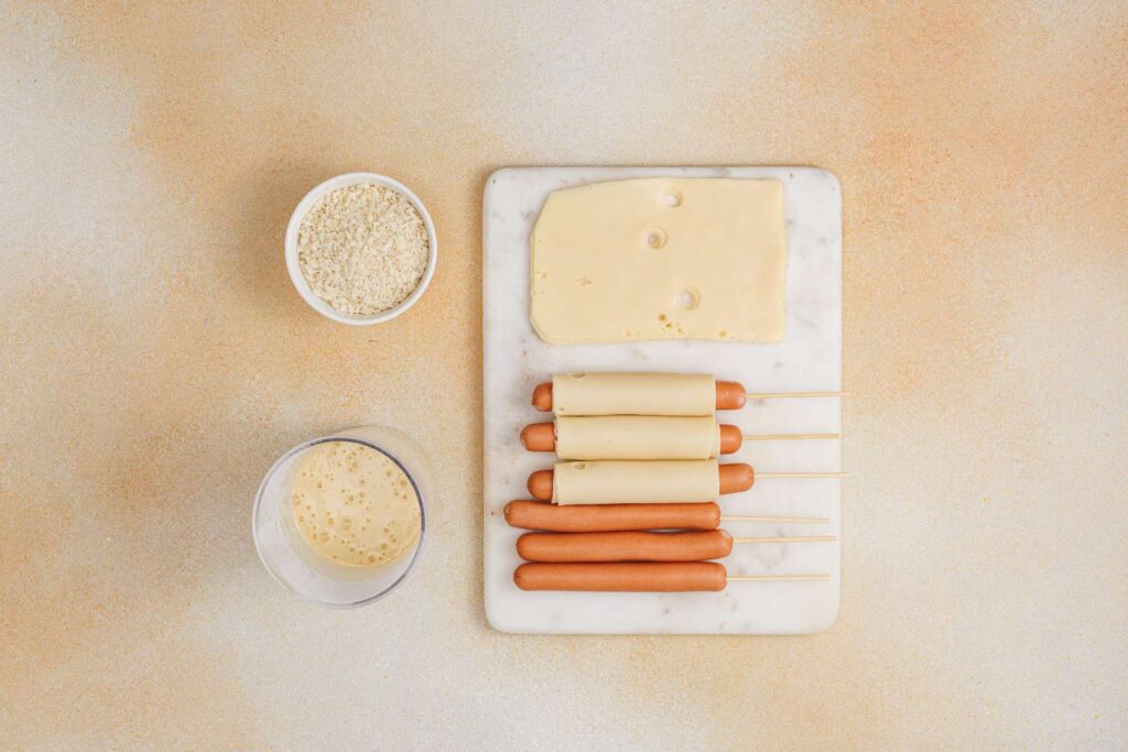 Korean corn dogs