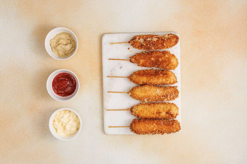 Korean corn dogs