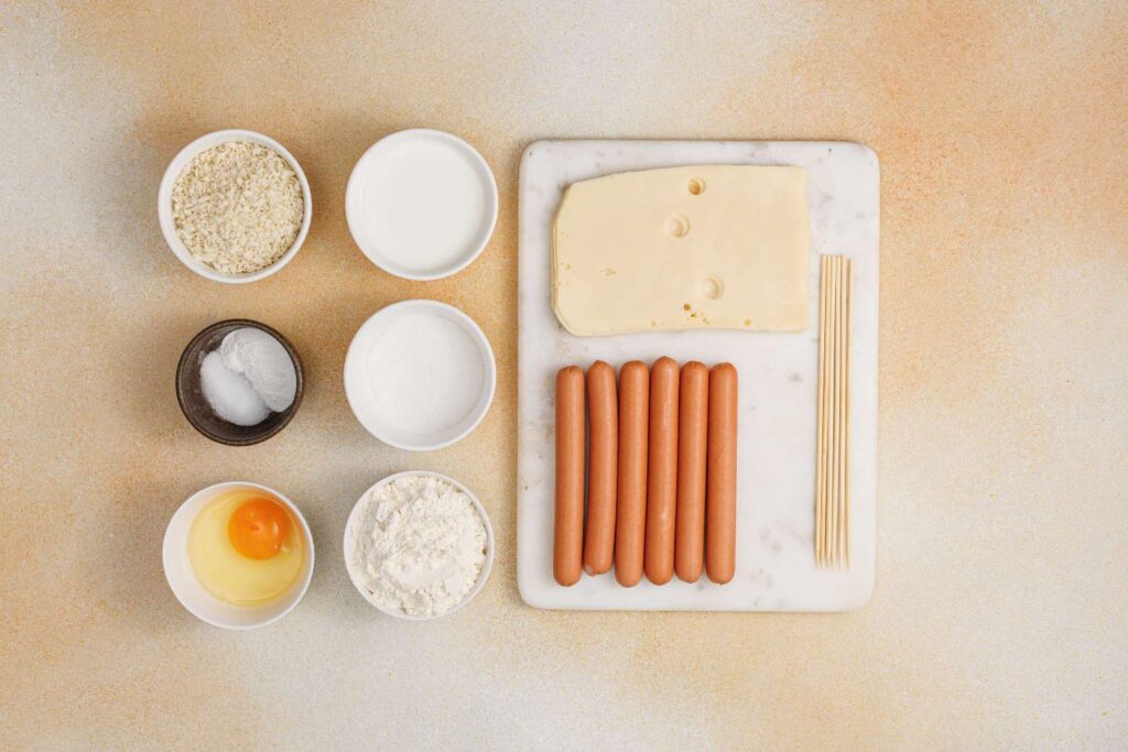 Korean corn dogs