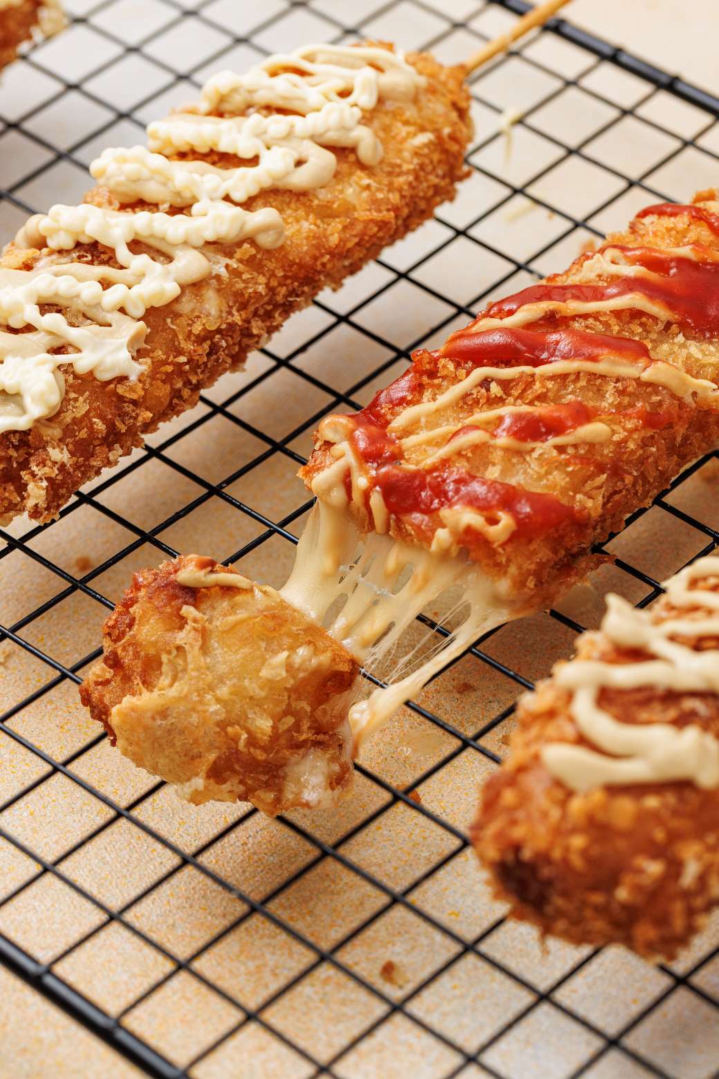 Korean corn dogs