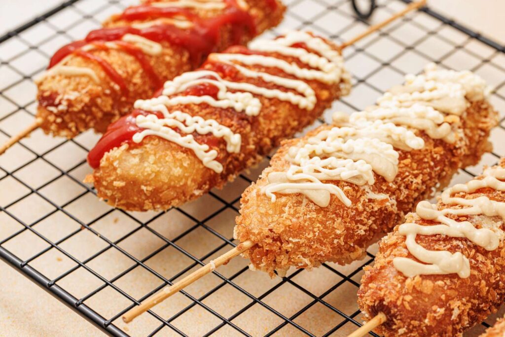 Korean corn dogs