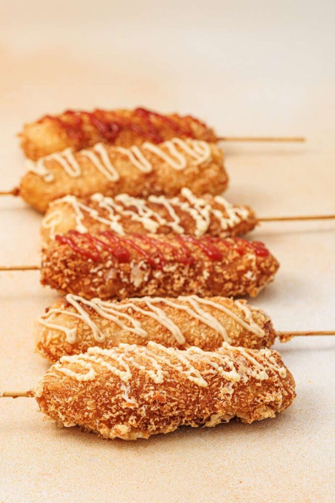 Korean corn dogs