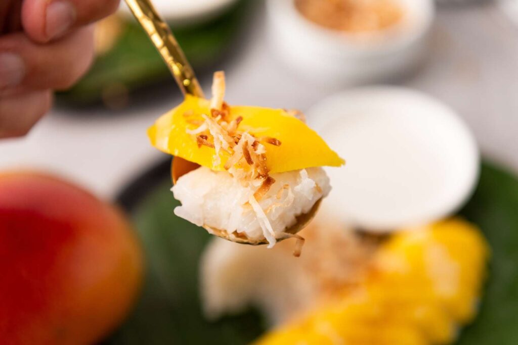 Mango sticky rice 