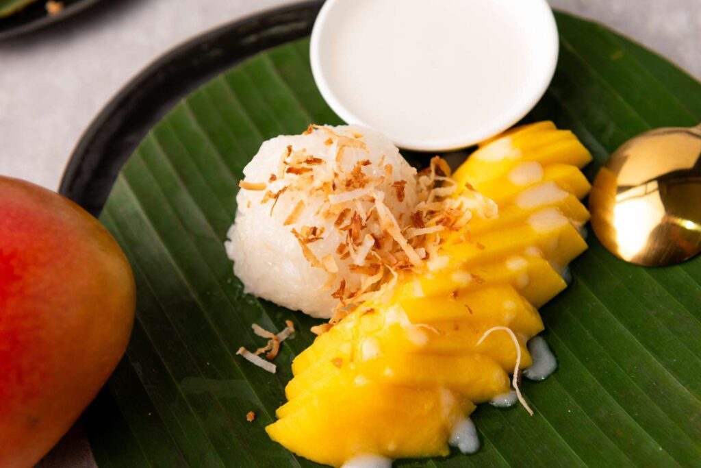 Mango sticky rice 