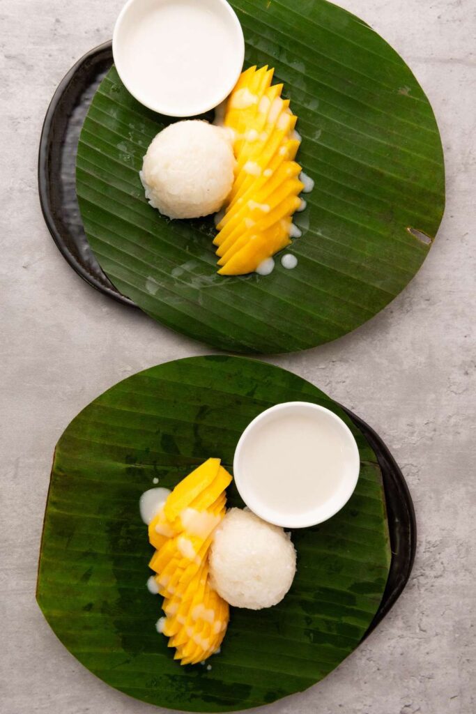 Mango sticky rice 
