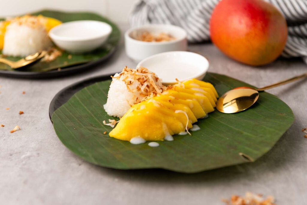 Mango sticky rice 