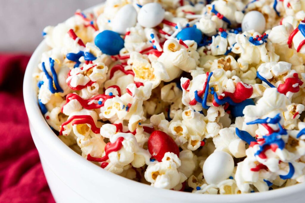 Patriotic popcorn 