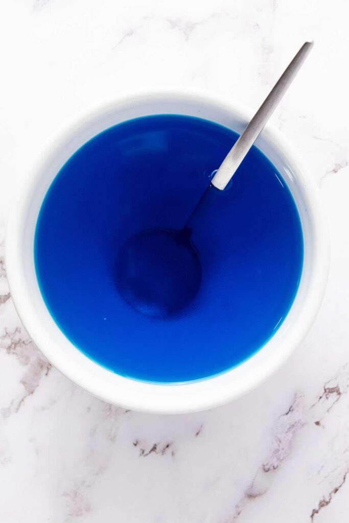 Patriotic jello cups 