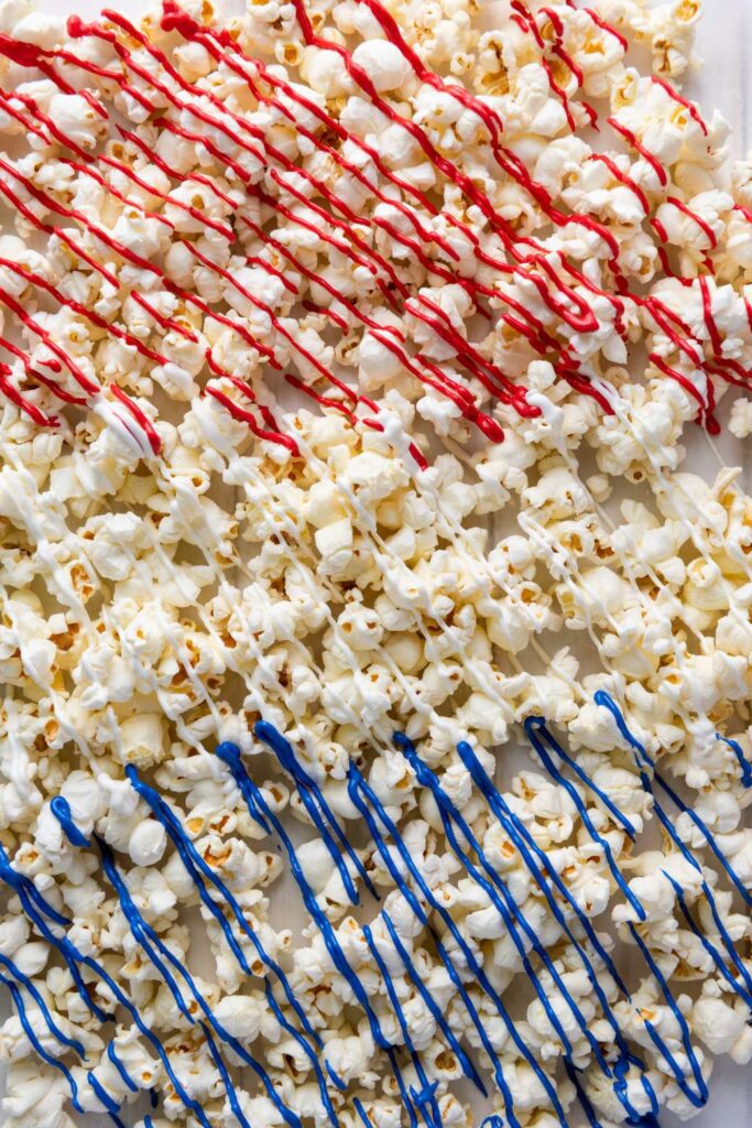 Patriotic popcorn