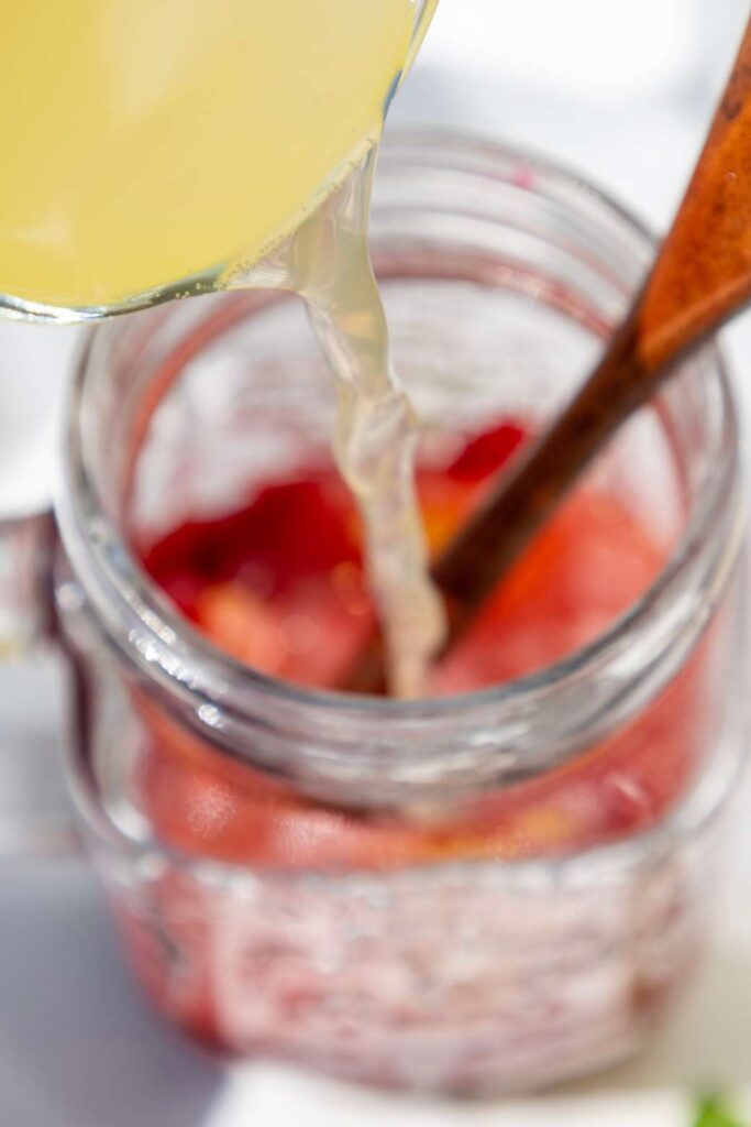 Raspberry Mojito Mocktail