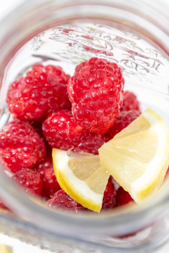 Raspberry Mojito Mocktail