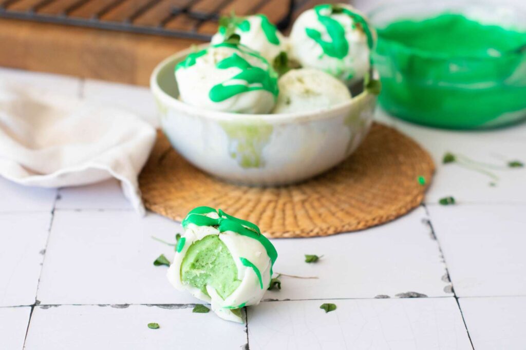 Saint Patricks Day Green Tea Truffles (3)