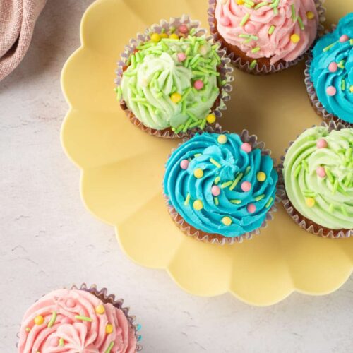 Spring cupcakes