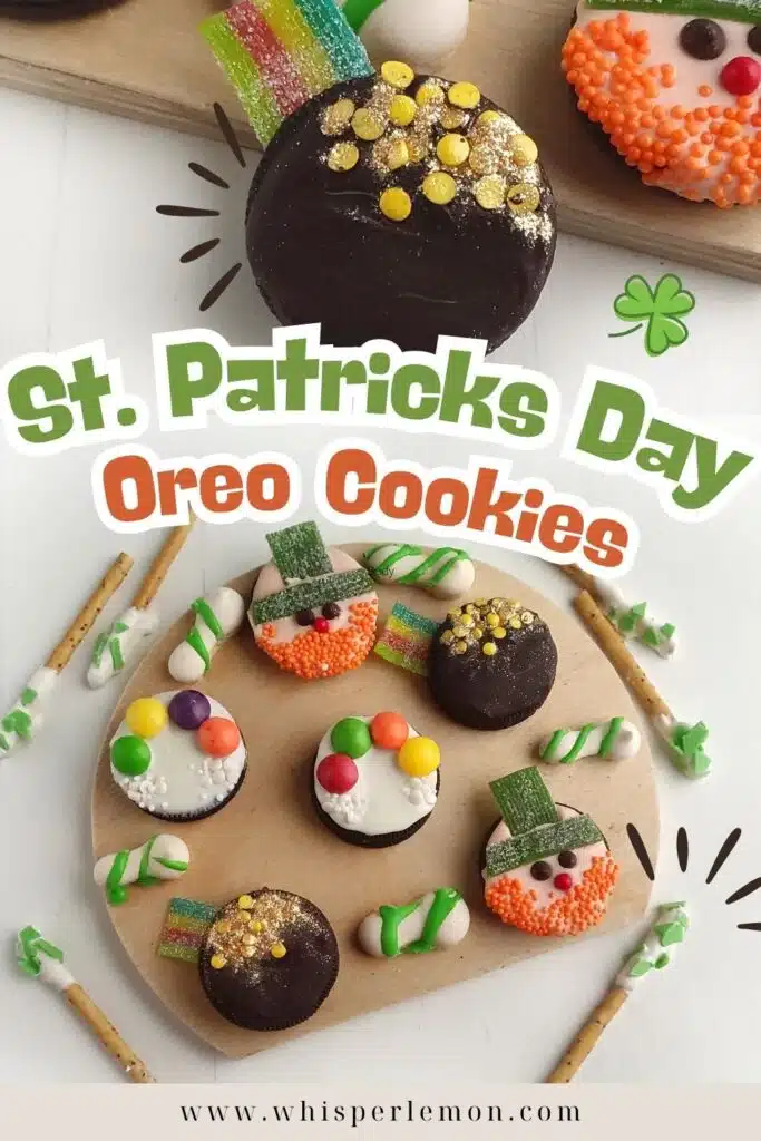 St Patricks day oreos 
