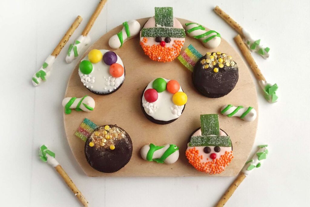 St. Patricks Day oreo cookies