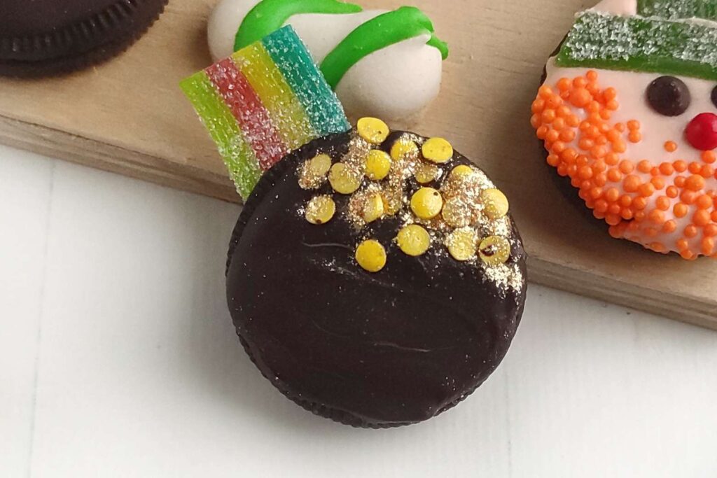 St. Patricks Day oreo cookies