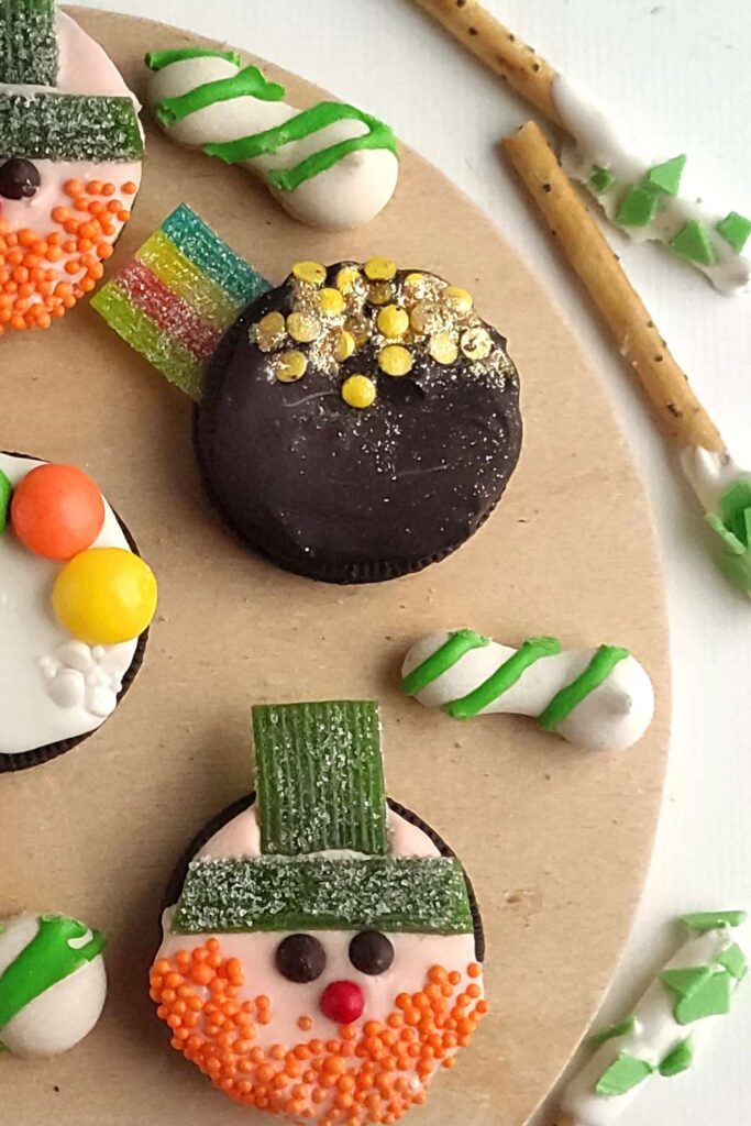 St. Patricks Day oreo cookies