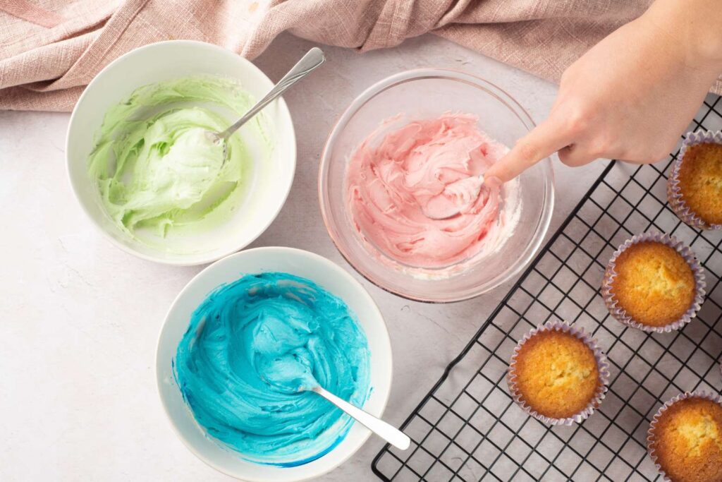 Vanilla Easter Cupcakes 