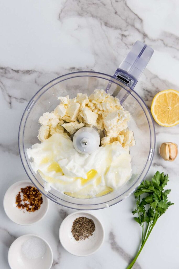 Whipped feta dip
